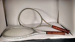 2 VTG Fox Tennis Raquet Racket Ceramic Comp WB118 2 &Quantum 118 Warren Bosworth