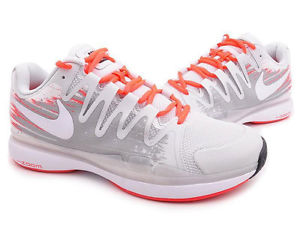 Nike Zoom Vapor 9.5 Men's size 11 Tennis Shoe Federer 631458001 Wht/Grey/Crimson