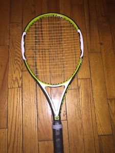 Wilson Npro Open Tennis Racket Midplus Ncode