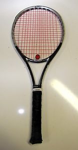 Prince Exo3 Black Team Tennis Racquet,100in², 4 3/8" grip, Excellent Condition