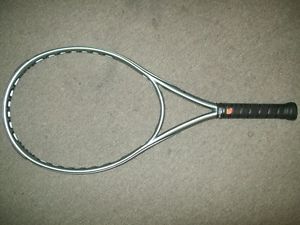Prince O3 Speedport Silver OS 118 head 4 1/4 grip Tennis Racquet