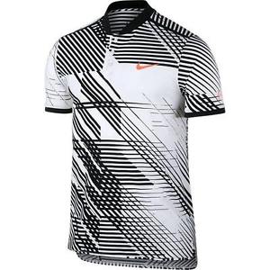 Nike Roger Federer 2017 Australian Open Henley Premier Advantage Polo Shirt XL