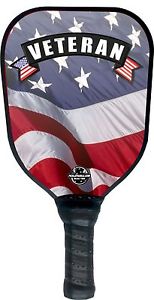 Pickleball Paddle USA Flag Veter