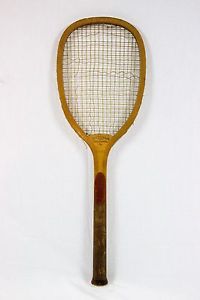 Vintage Edw. K. Tryon Tennis Racquet Wood 13.5 OZ