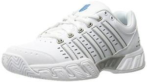K-Swiss Women's Bigshot Light Cross-Trainer Shoe White/Hawaiian Ocean 7.5 M US