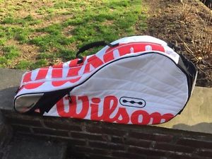 Wilson 6 Pack Racquet Bag USED