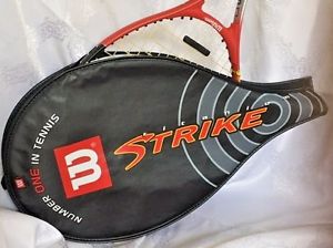 Wilson Titanium Strike Tennis Racquet 4 1/2 L4 W/Soft Shock System 27 1/2" Long