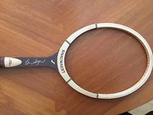 Snauwaert Brian Gottfried wood tennis racket NOS