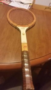 Vintage wood wilson pro staff Jack Kramer tennis racquet