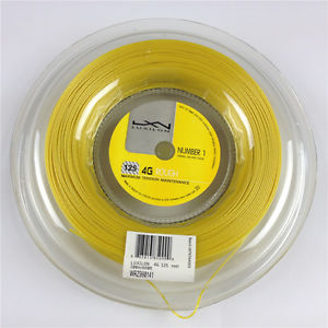 LUXILON 125 4G Rough tennis string 200m reel 660feet yellow tennis gut 1.25mm GA