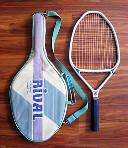 Vintage 1980s RIVAL AU 700 Ceramic Composition Tennis Racquet 4-1/2 Grip