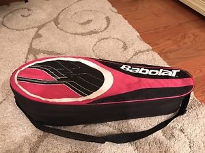 Babolar Tennis Bag Women Pink Black White 6-10 Rackets