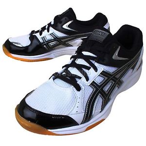 Asics Rivre CS White Black Gum Mens Volleyball Badminton Shoes TVRA03-0190
