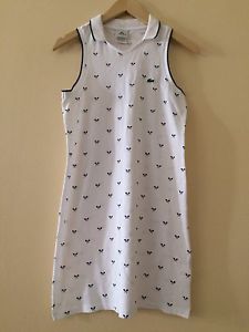 Lacoste Girls Tennis Dress Badminton Sport Athletic Wear Size 16