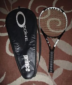 Prince Ozone One O3 Oversize 118 Power 1500 Tennis Racquet 4 1/2" Grip w/ Bag