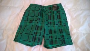 2017 Nike Men's Court Dry Printed 9" Tennis Shorts Large Green / Black MSRP $55