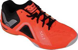 Victor Chaussure SH-S61 orange chaussure Tennis De Table/Badminton Squash