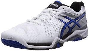 Asics tennis shoes GEL-RESOLUTION 6-wide TLL750 0142 White / Blue 28.0 New