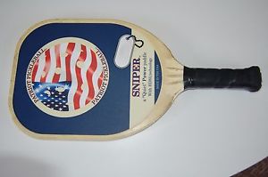 PICKLEBALL PADDLE PATRIOT SNIPER....A QUIET POWER PADDLE