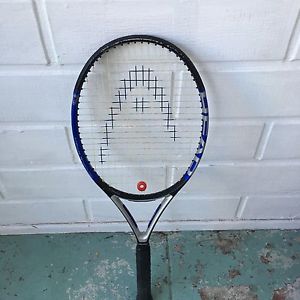Head Tritech 7000 tennis racquet  size of grip 4 3/8 3  in good condition