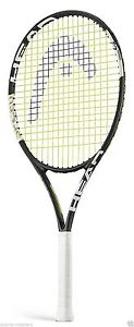 Head 232972 Novak Aluminum Tennis Racquet, Junior 23-inch (Yellow/Black)