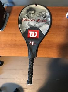 WILSON Pete Sampras signature GRAND SLAM Titanium Tennis Racquet with case