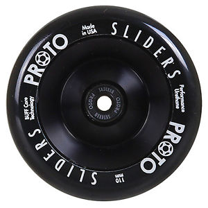 Proto 110mm Complet Curseur De Base Roue De Scooter - Noir