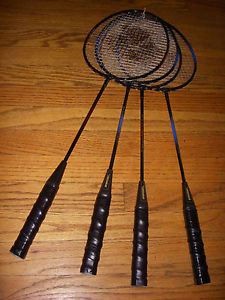 SPORTCRAFT SC-99 BADMINTON RACKETS (4 TOTAL)