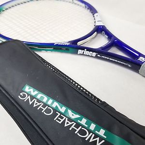 Prince Michael Chang Titanium 107" Graphite Tennis Racket Case Longbody Oversize