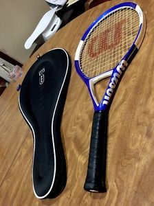 Wilson ncode n4 n code n 4 OS 111 Strung grip 4 5/8 cover promo Org. $239