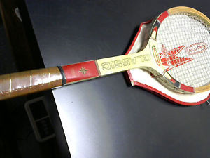 Vintage All Pro Classic Laminated Construction Tennis Raquet With All Pro Case