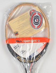 Fila Composite Tennis Racquet Frame Light Medium 4 1/2 Grip Unstrung NEW Italy