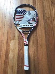 Babolat Pure Aero VS Stars And Stripes Limited Tennis Racquet - Jack Sock 4 3/8