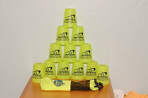 Speed Stacks Cup Set with Bag Neon Yellow