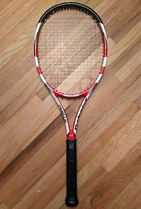 Babolat Pure Storm Tour + GT tennis racquet 98 sq in 4 3/8 27.5" nice shape!