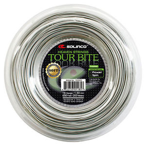Tour Bite Soft Tennis String Reel Light Silver image 1
