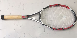 wilson k factor six one 95 16x18 (power) grip: 4 1/2 (L4)