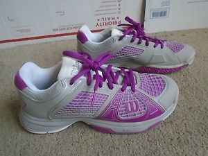 New Wilson purple/gray women's Tennis shoes size 8M