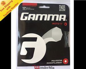 GAMMA Moto 17g Tennis String Bla