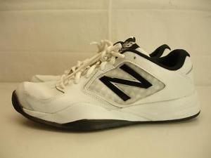 New Balance 696 MC696WB2 Mens 8.5 2E EE EW 42 MC696v3 Tennis Court Shoes White