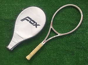 Fox Bosworth White Fox Mid Size Boron Graphite Tennis Racquet 4 1/4 New