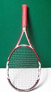 Wilson N code  Fury TWO 100 head 16x20 4 1/2 grip Tennis Racquet Red