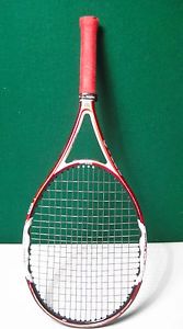 Wilson N code  Fury TWO 100 head 16x20 4 1/2 grip Tennis Racquet Red