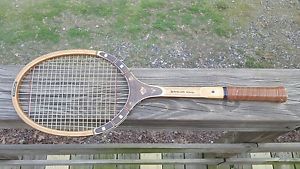 Vintage Chemold Rod Laver tennis racket.