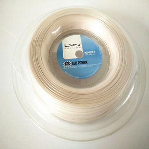 Luxilon alu power big banger tennis string,1.25mm/16L,Pink color,no printing
