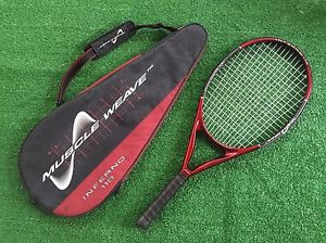 Dunlop Inferno 118 Muscle Weave Tennis Racquet 4 1/8 Used With Cover