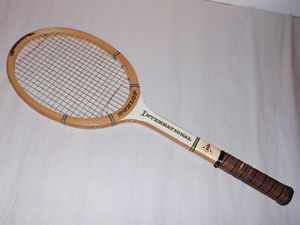 Vintage 1970s Dunlop International Wooden M-4 5/8" 936514 Tennis Racket.....MINT