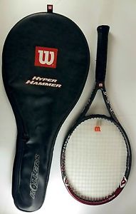 Wilson Pro Staff Stretch Hyper Carbon 5.0 95 4 1/2 L4 Tennis Racquet Oversized