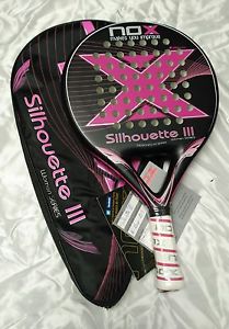 Pala de padel NOX SILHOUETTE III Women series