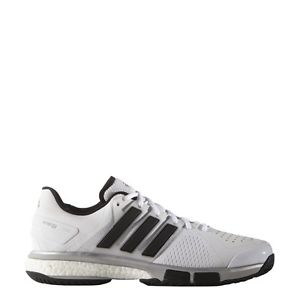 Men's Adidas Tennis Energy Boost White Athletic Court Sport Shoes AQ2293 Sz 9-12